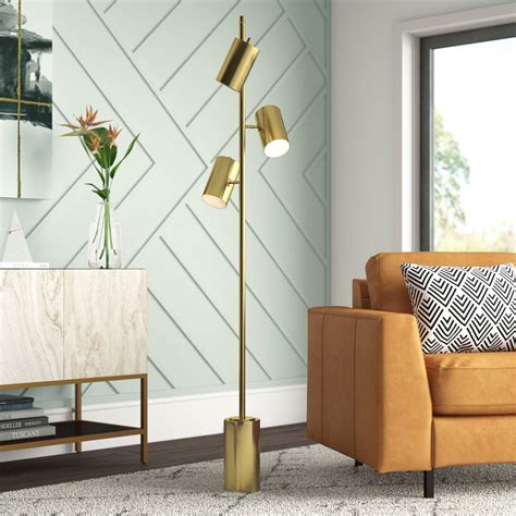 wayfair floor lamps modern|contemporary floor standing lamps.